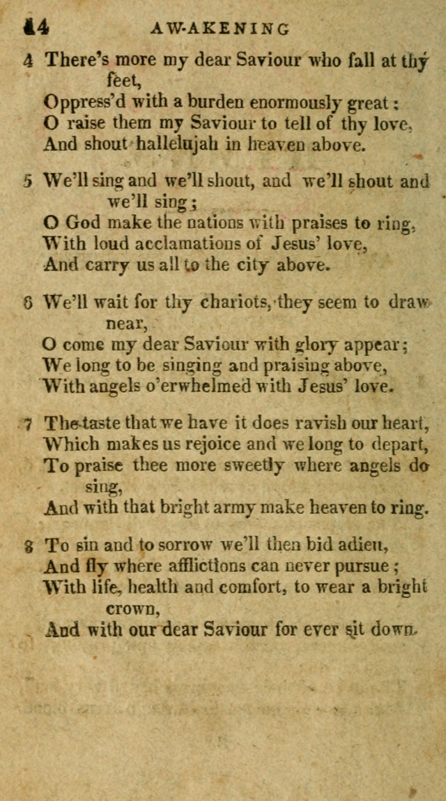 The Latest Collection of Original and Select Hymns and Spiritual Songs page 14