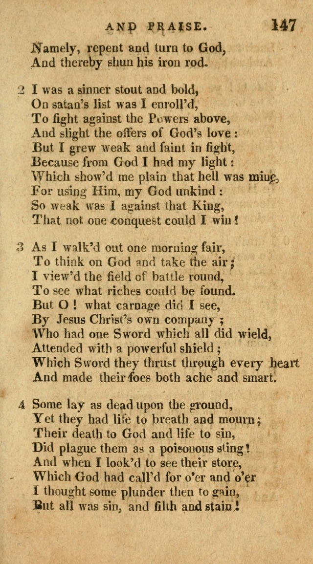 The Latest Collection of Original and Select Hymns and Spiritual Songs page 147