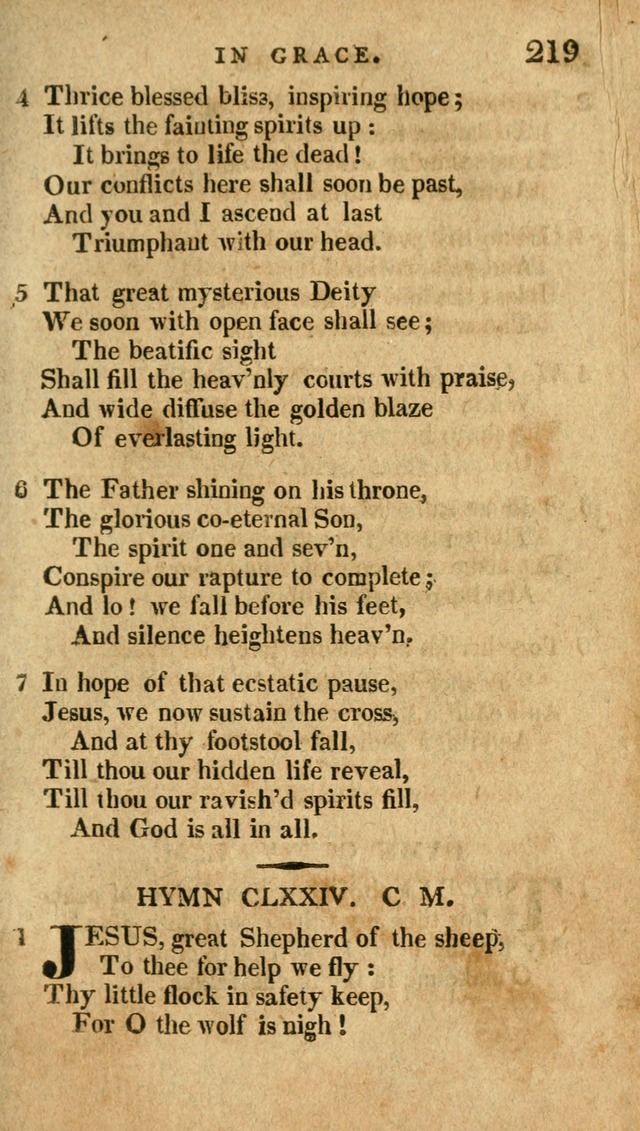 The Latest Collection of Original and Select Hymns and Spiritual Songs page 219