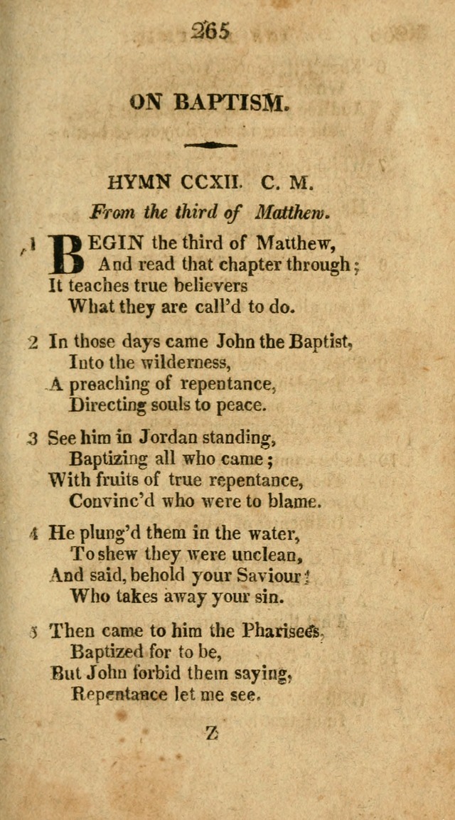 The Latest Collection of Original and Select Hymns and Spiritual Songs page 269