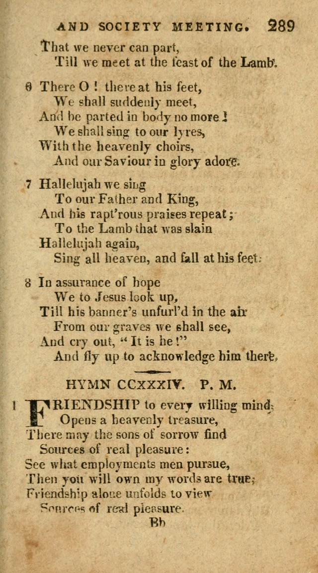 The Latest Collection of Original and Select Hymns and Spiritual Songs page 293