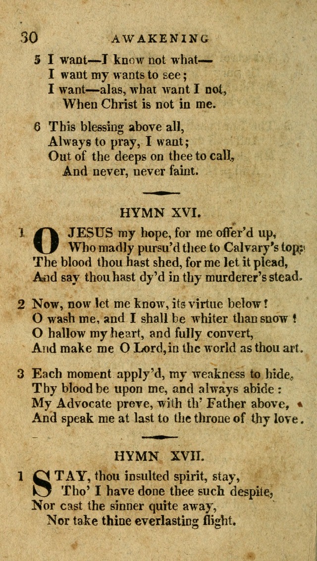 The Latest Collection of Original and Select Hymns and Spiritual Songs page 30