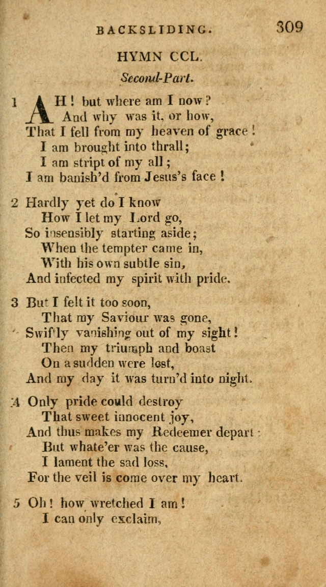 The Latest Collection of Original and Select Hymns and Spiritual Songs page 315