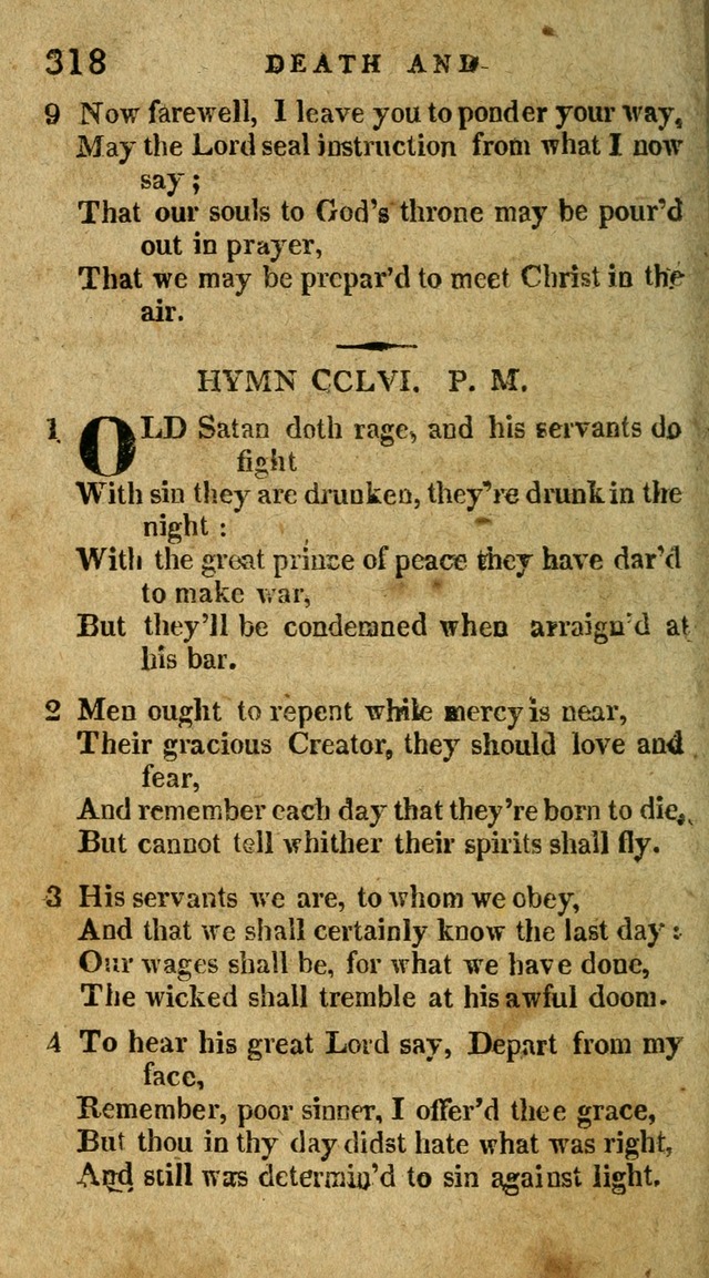 The Latest Collection of Original and Select Hymns and Spiritual Songs page 324