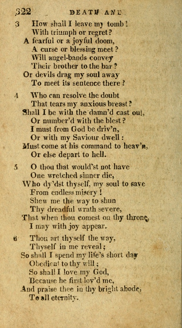 The Latest Collection of Original and Select Hymns and Spiritual Songs page 328