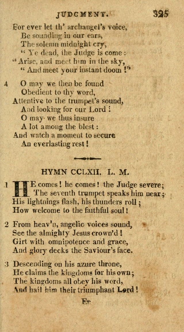 The Latest Collection of Original and Select Hymns and Spiritual Songs page 331