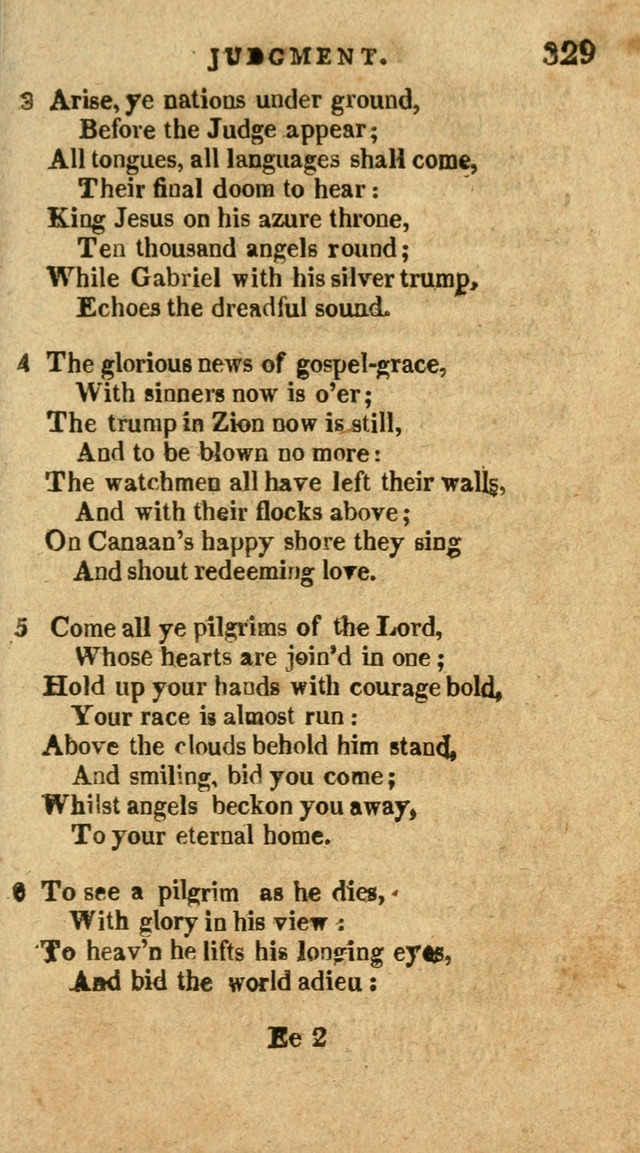 The Latest Collection of Original and Select Hymns and Spiritual Songs page 335