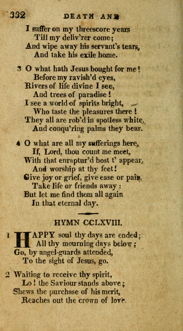 The Latest Collection of Original and Select Hymns and Spiritual Songs page 338