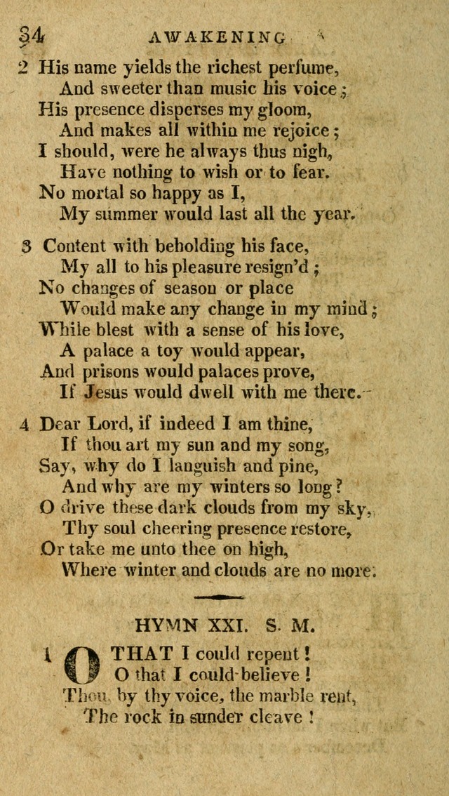 The Latest Collection of Original and Select Hymns and Spiritual Songs page 34