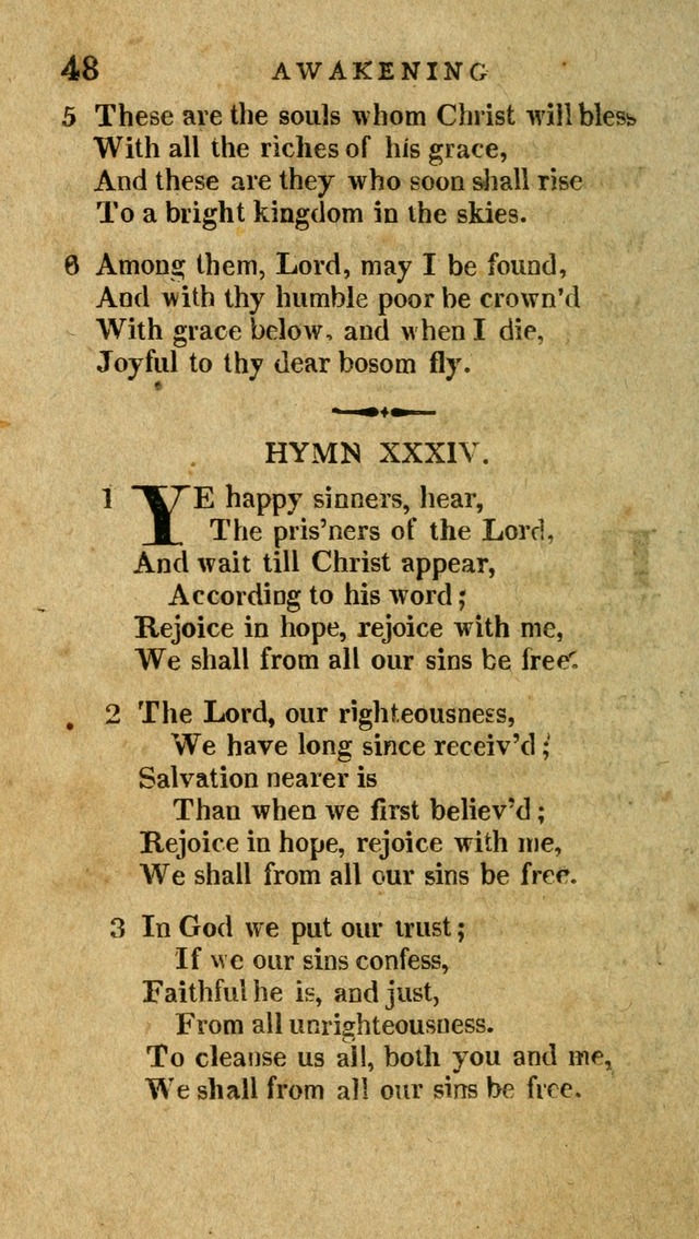 The Latest Collection of Original and Select Hymns and Spiritual Songs page 48