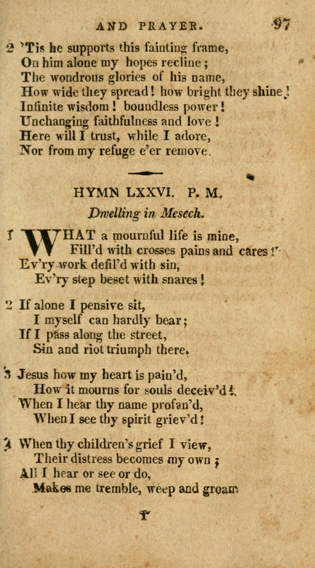 The Latest Collection of Original and Select Hymns and Spiritual Songs page 97