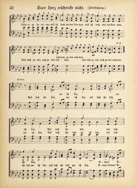 Lob und Ehre: eine Sammlung neuer Chorgesänge, für den Gebrauch Gemischter Kirchen-Chöre. Nach amerikanischen Quellen page 32