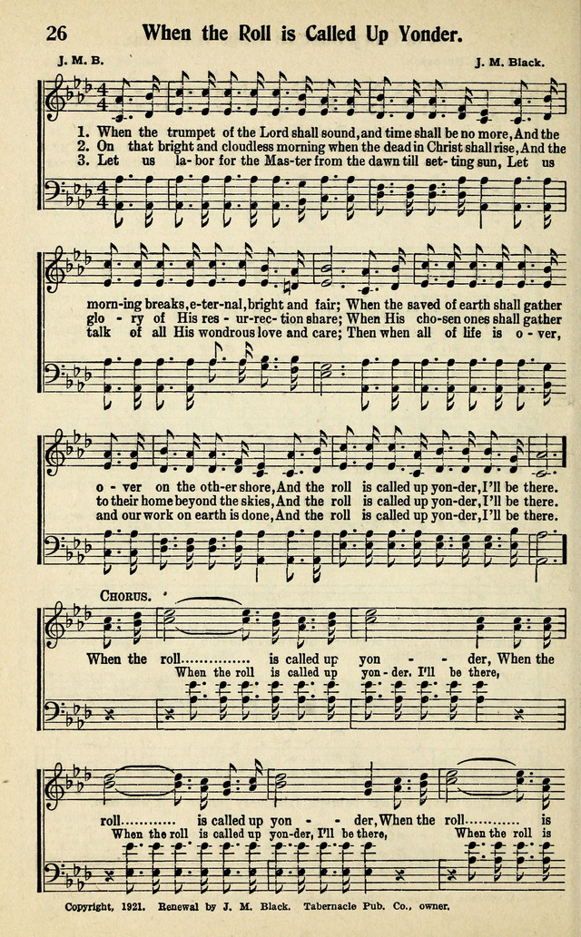 Living Gospel Songs and Choruses page 26