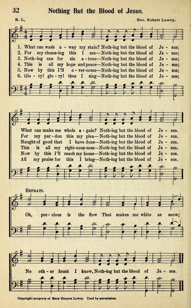 Living Gospel Songs and Choruses page 32