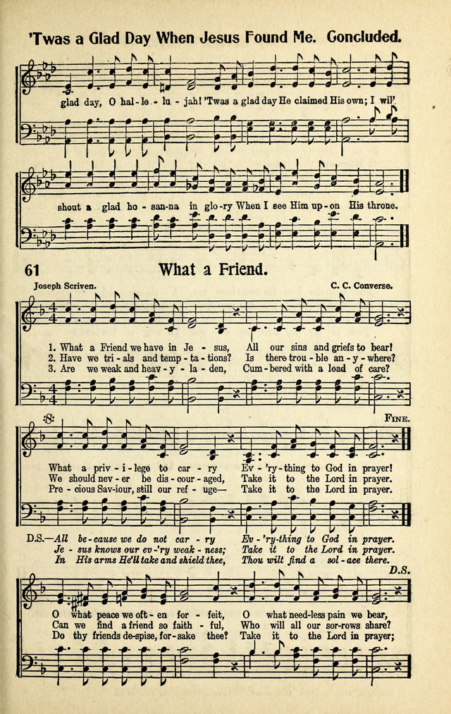 Living Gospel Songs and Choruses page 61