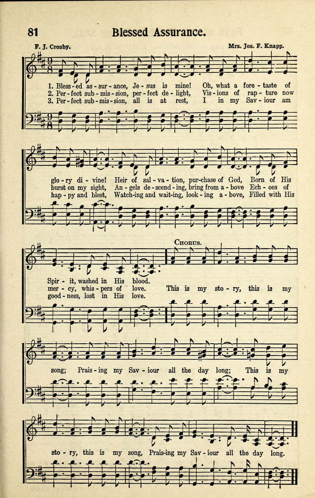 Living Gospel Songs and Choruses page 83