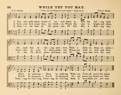 Living Gems: for the Sunday School. Various services of the Church, and the home circle page 32