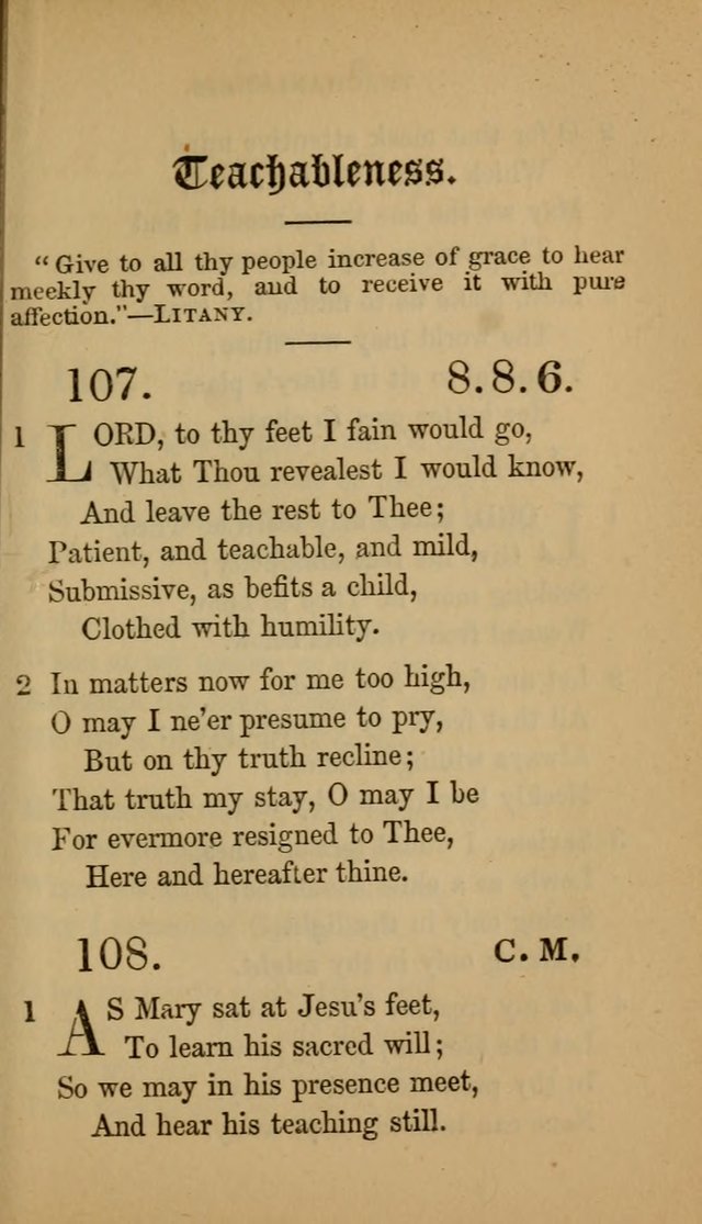 A Liturgy and Hymns for Church Sunday Schools page 110
