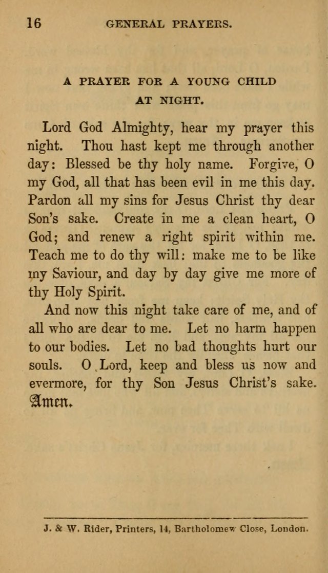 A Liturgy and Hymns for Church Sunday Schools page 19