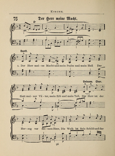 Liederlust: Altes und Neues für Muntere Sänger in Kirche, Schule und Haus page 96