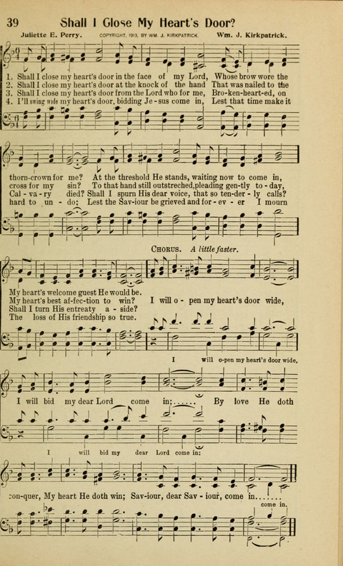 Light and Life Songs No. 2 page 39