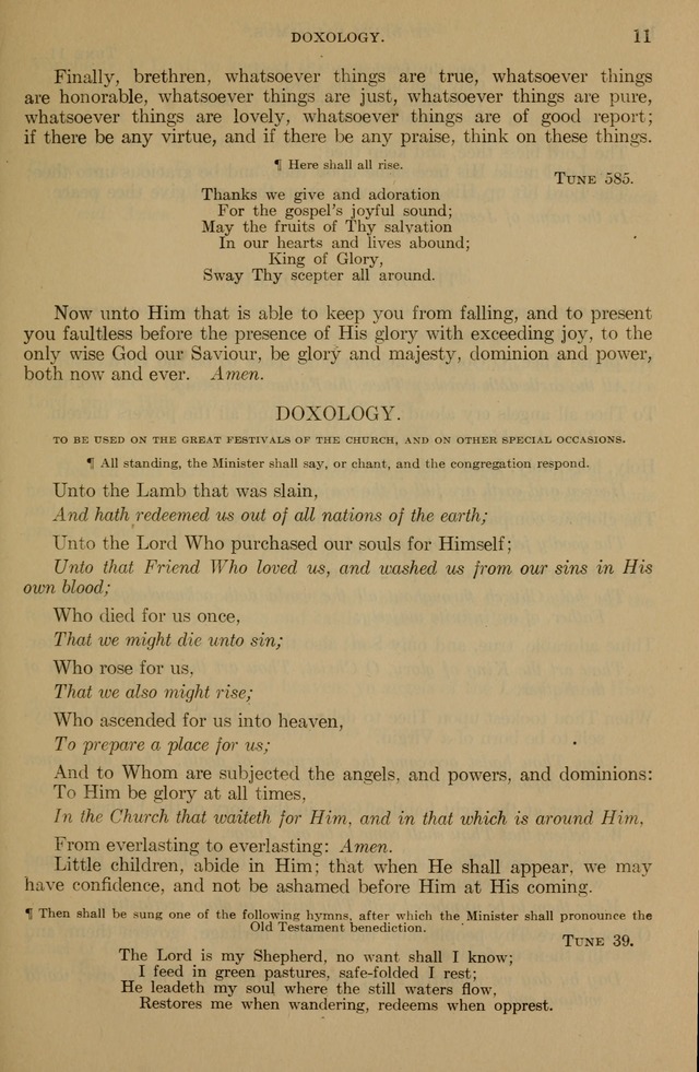 The Liturgy and the Offices of Worship and Hymns of the American Province of the Unitas Fratrum, or the Moravian Church page 11