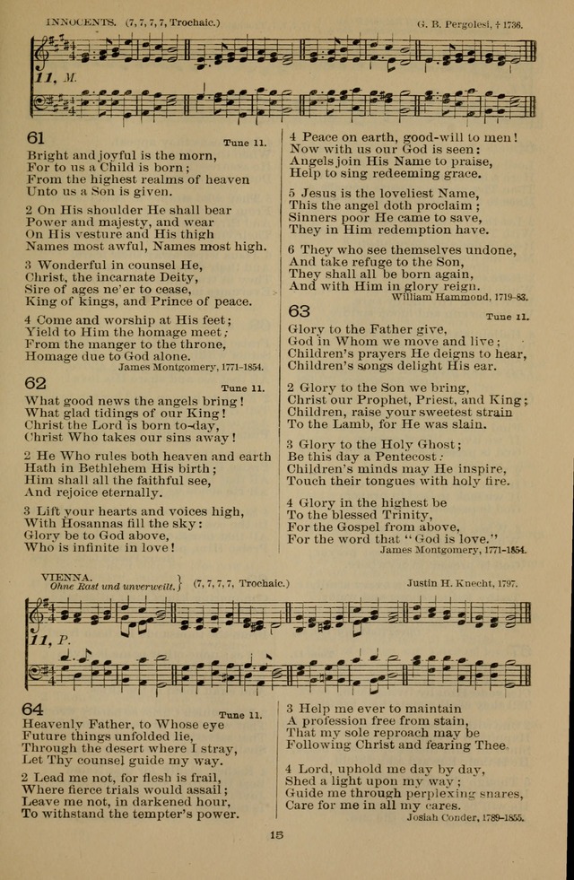 The Liturgy and the Offices of Worship and Hymns of the American Province of the Unitas Fratrum, or the Moravian Church page 199