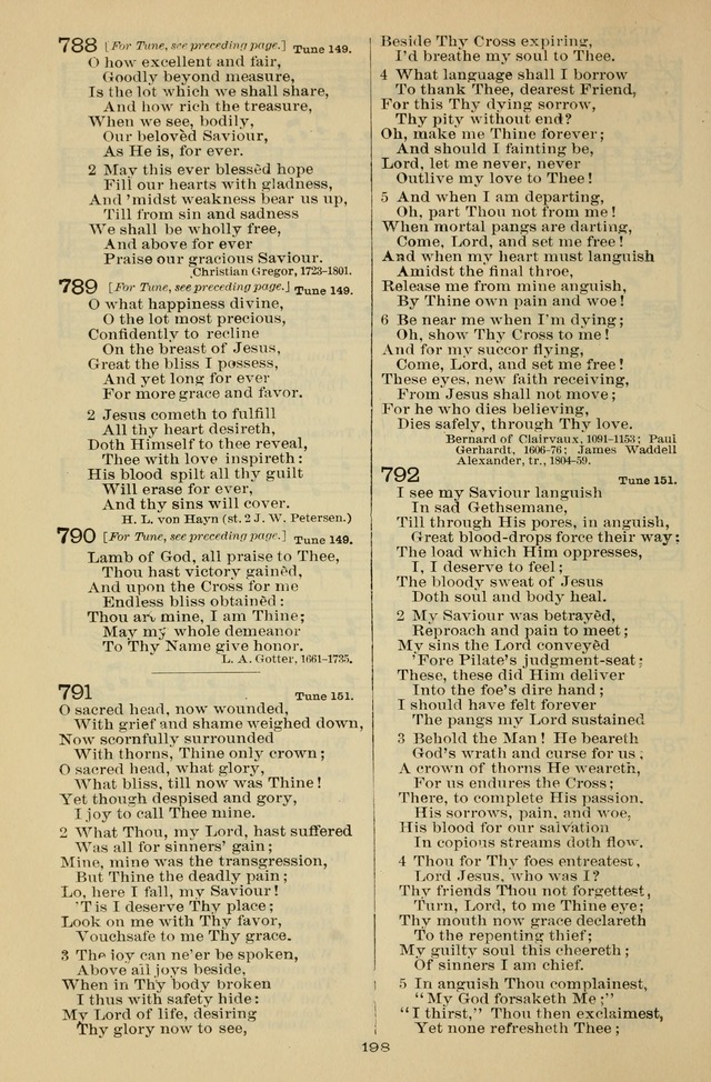 The Liturgy and the Offices of Worship and Hymns of the American Province of the Unitas Fratrum, or the Moravian Church page 382