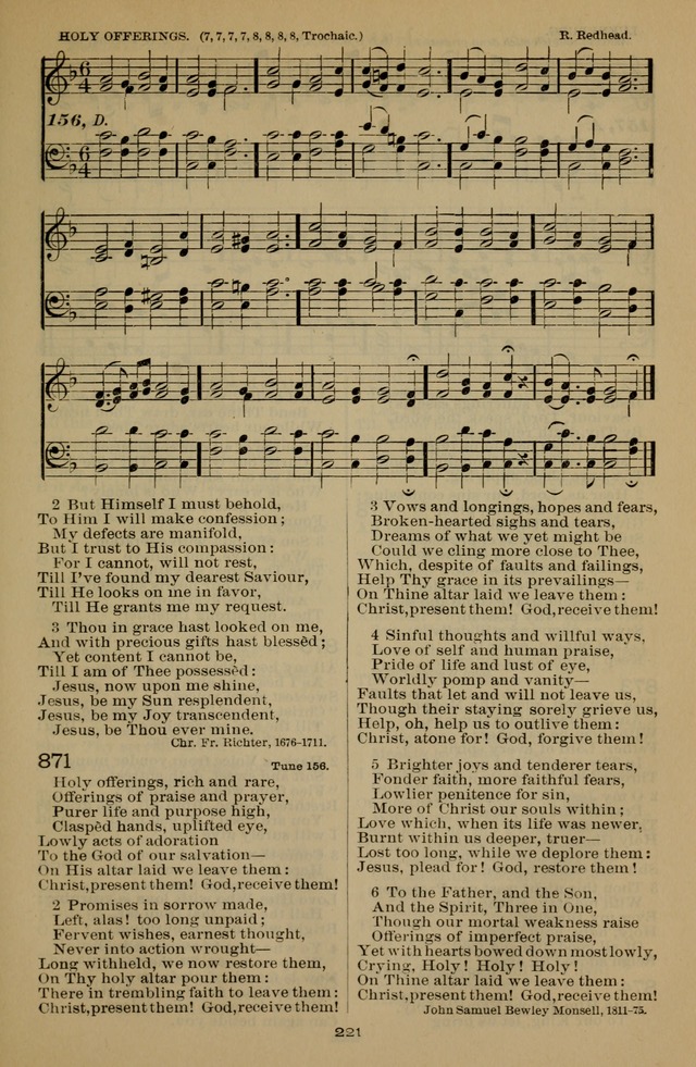The Liturgy and the Offices of Worship and Hymns of the American Province of the Unitas Fratrum, or the Moravian Church page 405