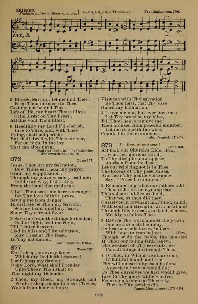 The Liturgy and the Offices of Worship and Hymns of the American Province of the Unitas Fratrum, or the Moravian Church page 407