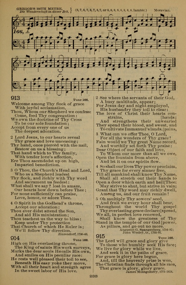 The Liturgy and the Offices of Worship and Hymns of the American Province of the Unitas Fratrum, or the Moravian Church page 417