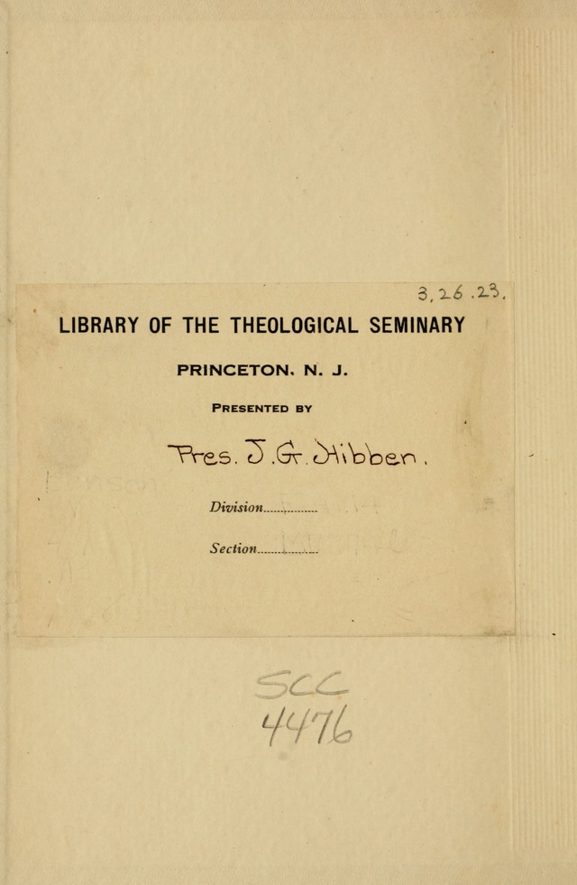 The Liturgy and the Offices of Worship and Hymns of the American Province of the Unitas Fratrum, or the Moravian Church page ii