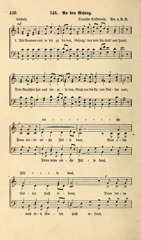Liederlust und Psalter page 156