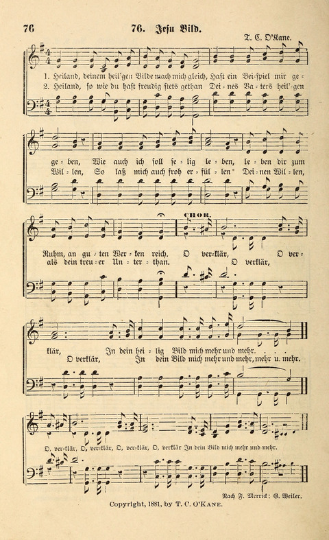 Liederlust und Psalter page 76