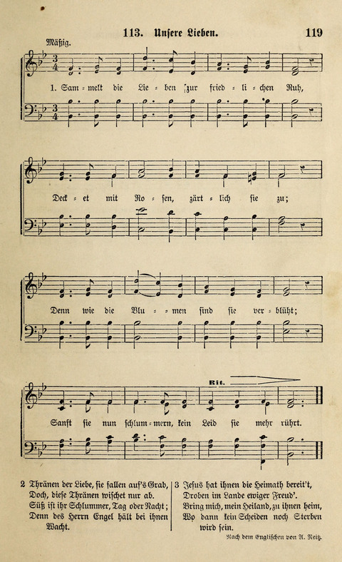 Liederlust und Psalter mit Anhang page 113