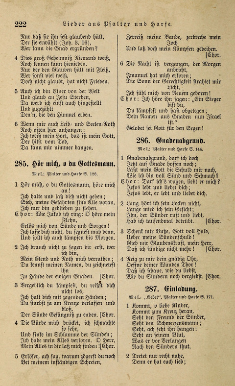 Liederlust und Psalter mit Anhang page 212