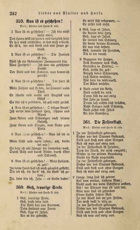 Liederlust und Psalter mit Anhang page 232