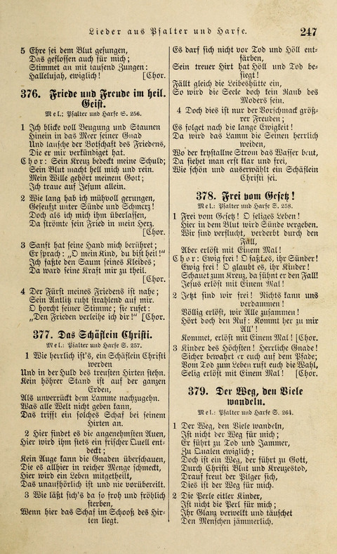 Liederlust und Psalter mit Anhang page 237