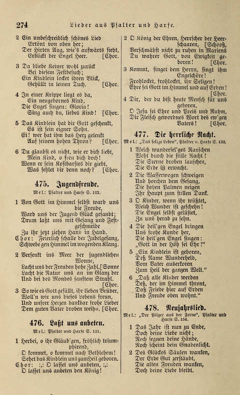 Liederlust und Psalter mit Anhang page 264