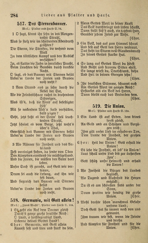 Liederlust und Psalter mit Anhang page 274