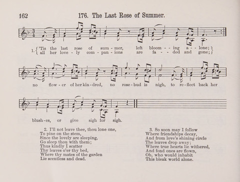 Lieder-Perlen: Eine Sammlung von Liedern geistlichen und gemischten Inhalts, theils in deutscher, theils in englischer Sprache, nebt einer Anzahl Spiellieder, ein-, zwei- und dreistimmig (mit Anhang) page 162