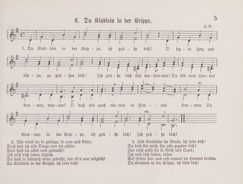 Lieder-Perlen: Eine Sammlung von Liedern geistlichen und gemischten Inhalts, theils in deutscher, theils in englischer Sprache, nebt einer Anzahl Spiellieder, ein-, zwei- und dreistimmig (mit Anhang) page 185