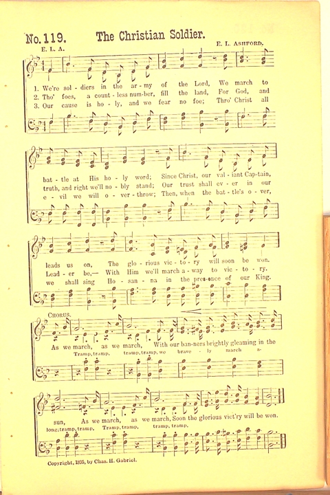 Living Praise: a collection of sacred songs for Sunday-schools, young people
