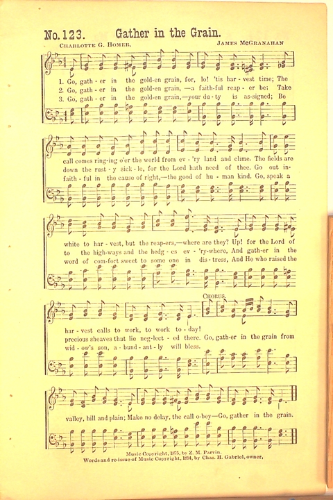 Living Praise: a collection of sacred songs for Sunday-schools, young people