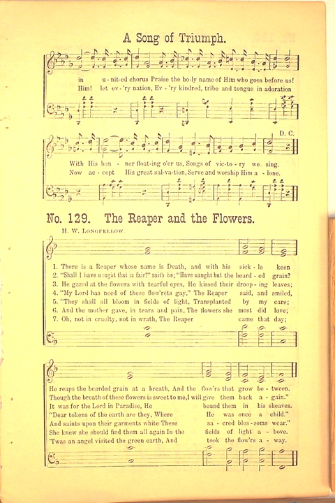Living Praise: a collection of sacred songs for Sunday-schools, young people