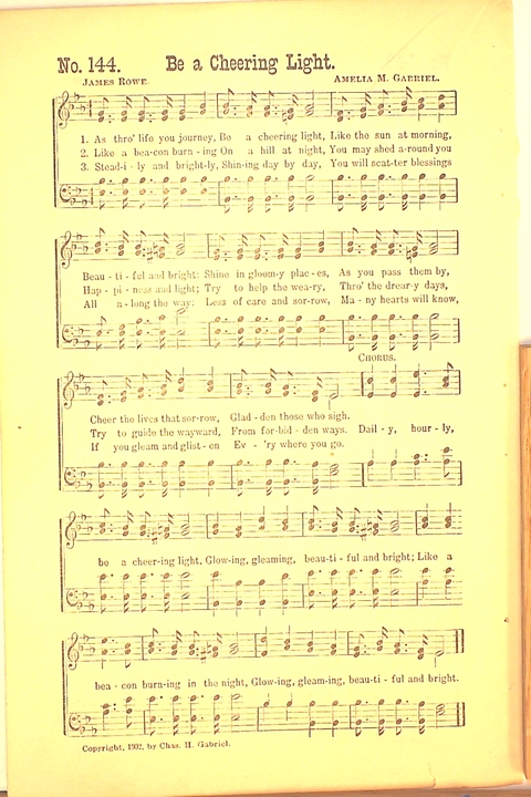Living Praise: a collection of sacred songs for Sunday-schools, young people