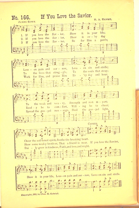Living Praise: a collection of sacred songs for Sunday-schools, young people