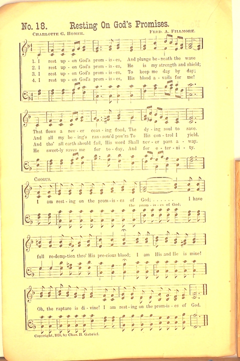 Living Praise: a collection of sacred songs for Sunday-schools, young people