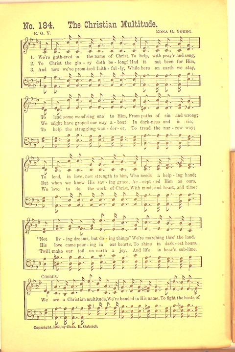 Living Praise: a collection of sacred songs for Sunday-schools, young people