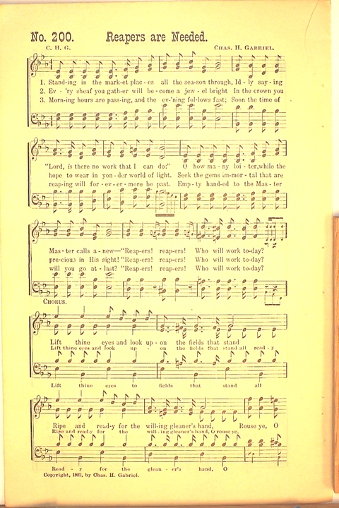 Living Praise: a collection of sacred songs for Sunday-schools, young people